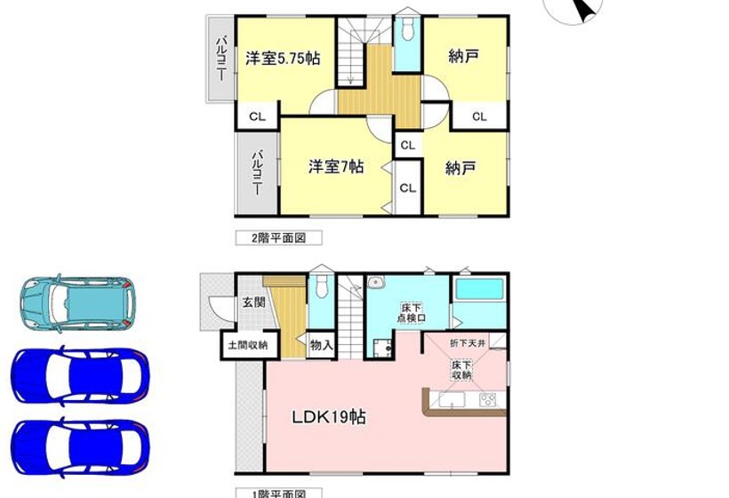 3号棟の間取り図